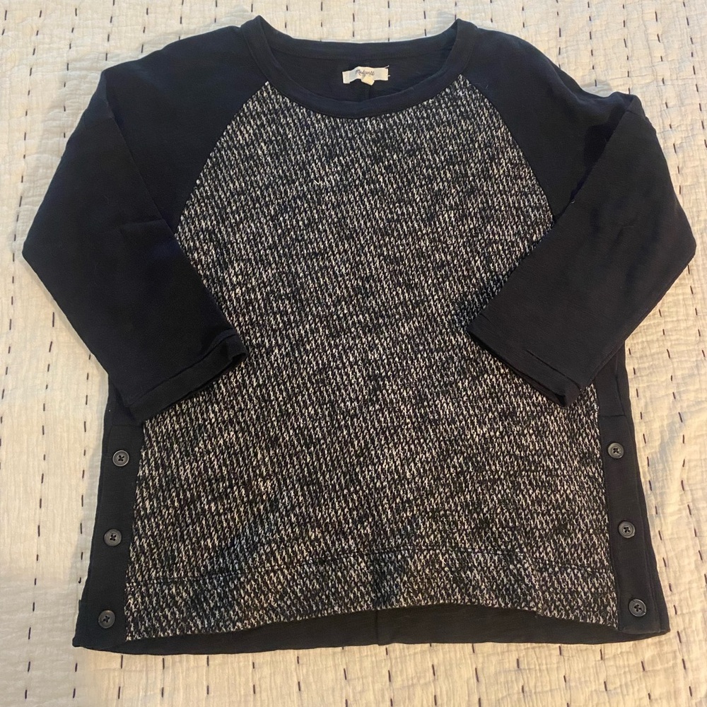 Madewell quarter sleeve top